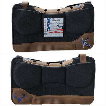 Reining cut with custom logo Thunder Pad