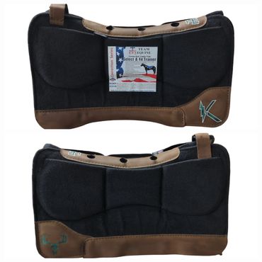 Reining cut with custom logo Thunder Pad