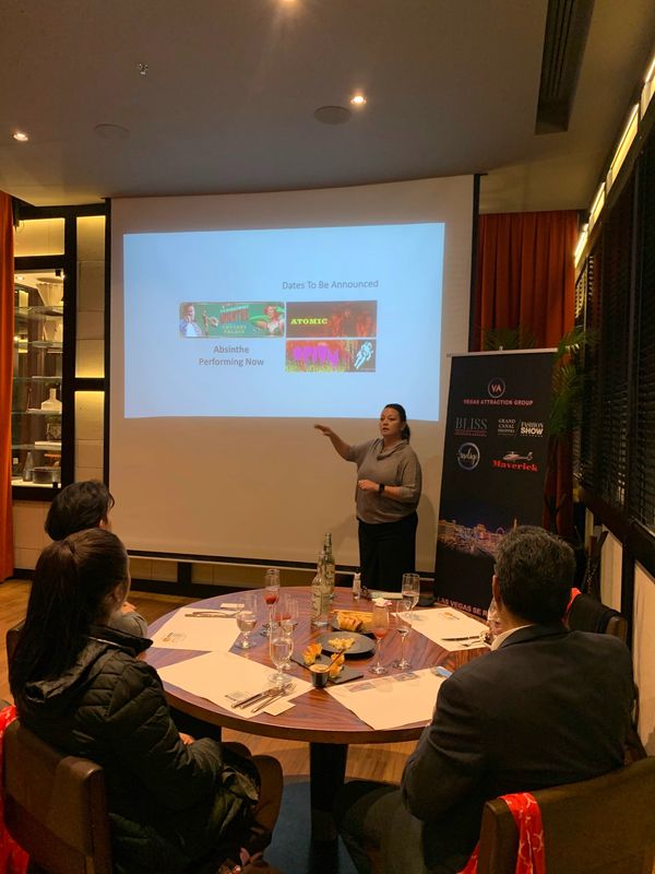 Vegas Attraction Group - Petra Travel - Indigo Tickets -Dinner Educational Seminar