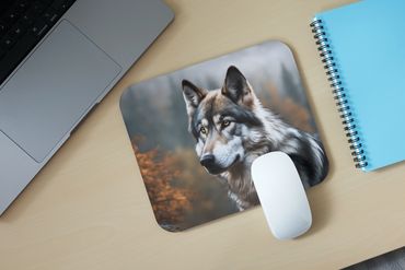 Wolf Mouse Pad