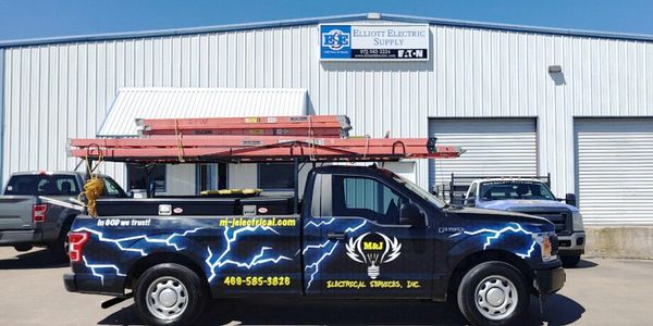 M & J Electrical Services, Inc. Service Truck