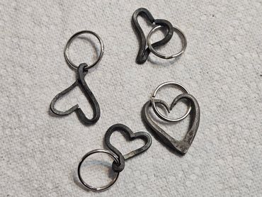 Heart keychain