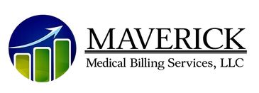 Logo of Maverick Medical Billing Services, LLC with upward graph.