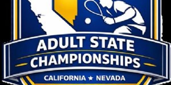 Logo for the 2026 Adult State Championships in California and Nevada.