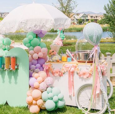 Cotton Candy Cart