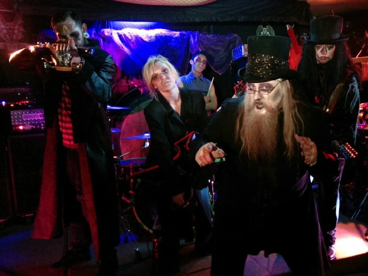 Wizard Wayne and other staff