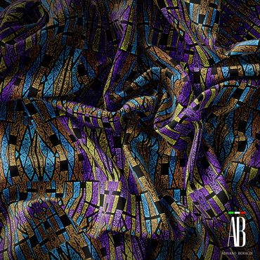 Tessuto per abbigliamentocon stampa personalizzata