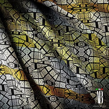 Tessuto per decorazionecon stampa personalizzata