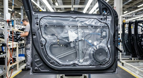 PE Vapour Barrier Film for car doors