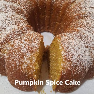 Pumpkin Spice Pound Cake