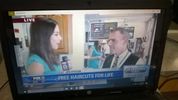 Appeared twice on two Local news outlets!