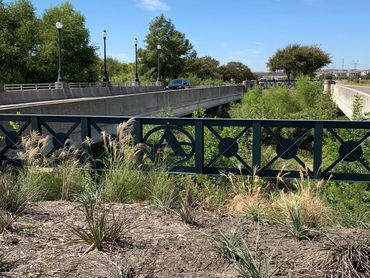 custom metal structure, steel fence, custom decorative steel barricade