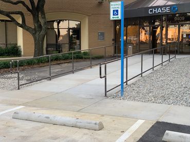 steel handrails, metal handrails, steel railings, metal railings