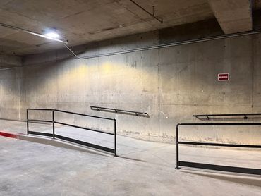 steel handrail, steel railings, metal handrail, metal railings