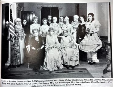 Ladies at Aventine, circa 1900's