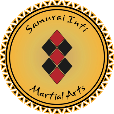 Logo of Samurai Inti Martial Arts with diamond shapes.