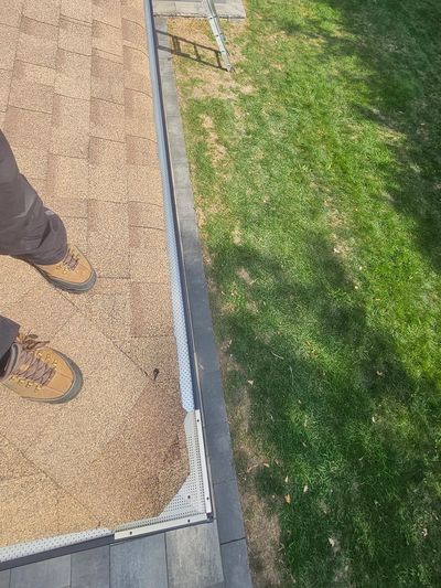 Alu-Rex gutter guard system installed on a residential home in Mississauga