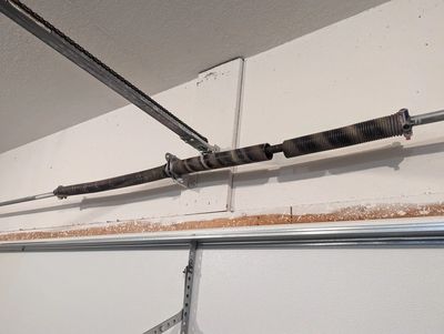 Garage door spring replacement Kawkawlin MI
