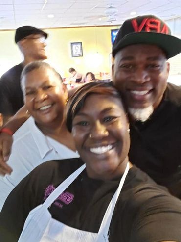 Welton Street Cafe staff with David Banner