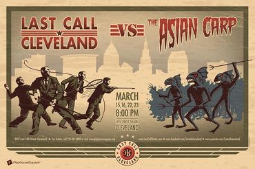Last Call Cleveland vs. The Asian Carp show poster