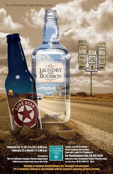 Lone Star / Laundry and Bourbon show poster