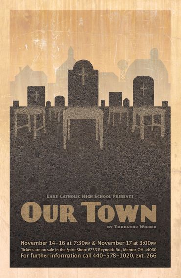 Our Town show poster