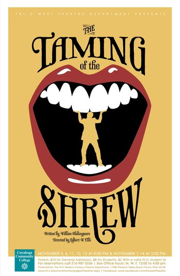 Taming of the Shrew show poster