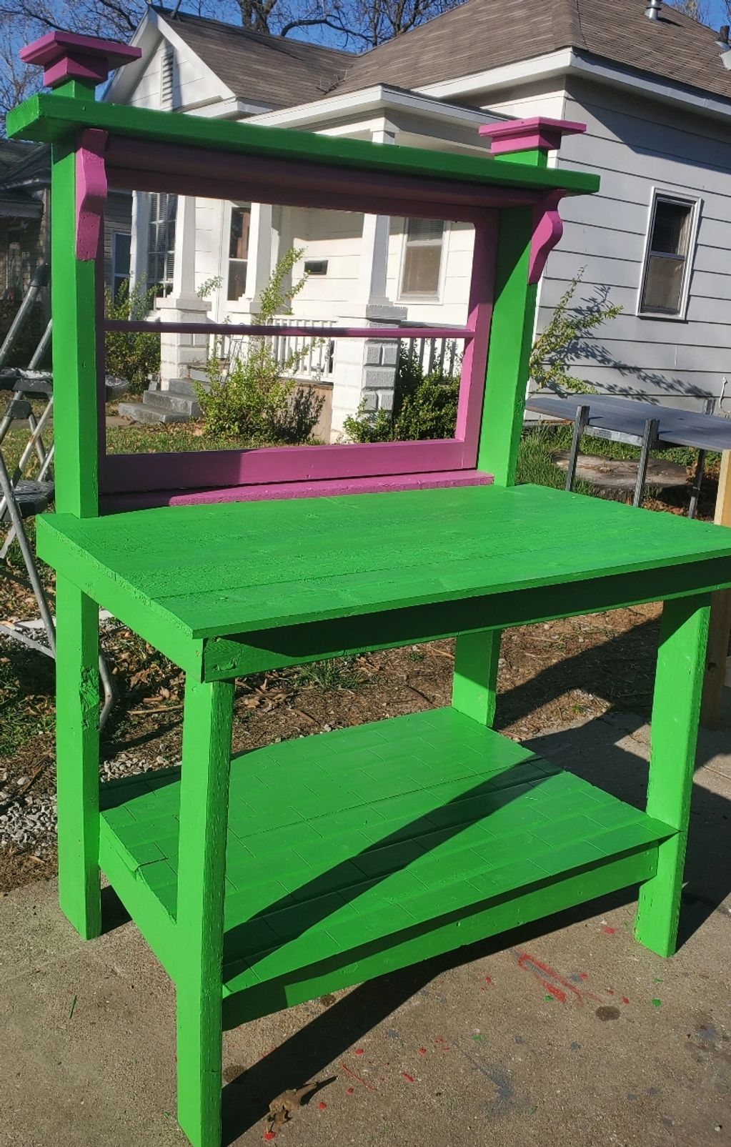 Garden Bench - Coffee Bar TomsTradingpost.com