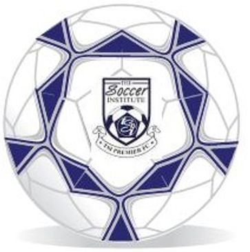 The Soccer Institute logo ball with TSi crest
