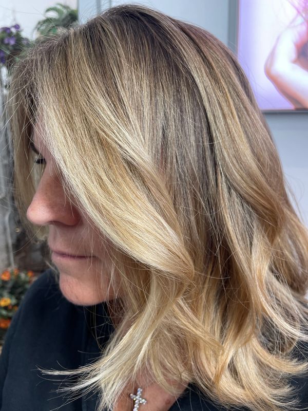 Partially Blonde Hair