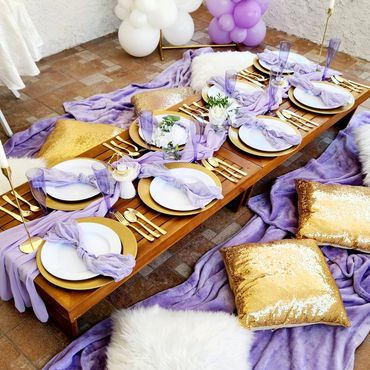 Boho Picnic Table