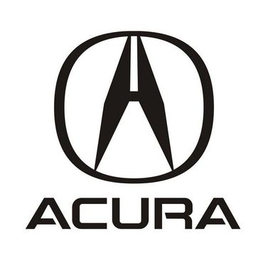 Acura logo with stylized 'A' inside an oval frame.
