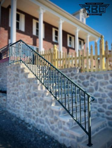 Railing fabrication and installation.