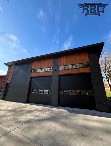 Custom garage build.