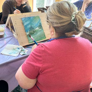 Restorative Art Class - Intuitive Painting