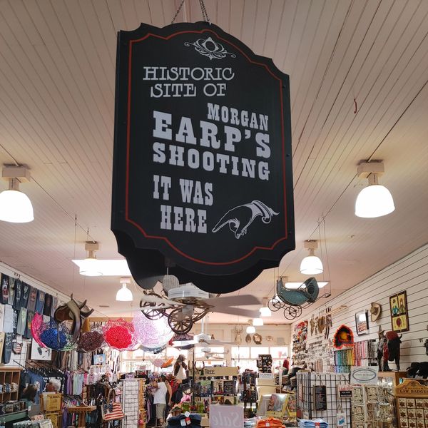 A gift shop in Tombstone Arizona