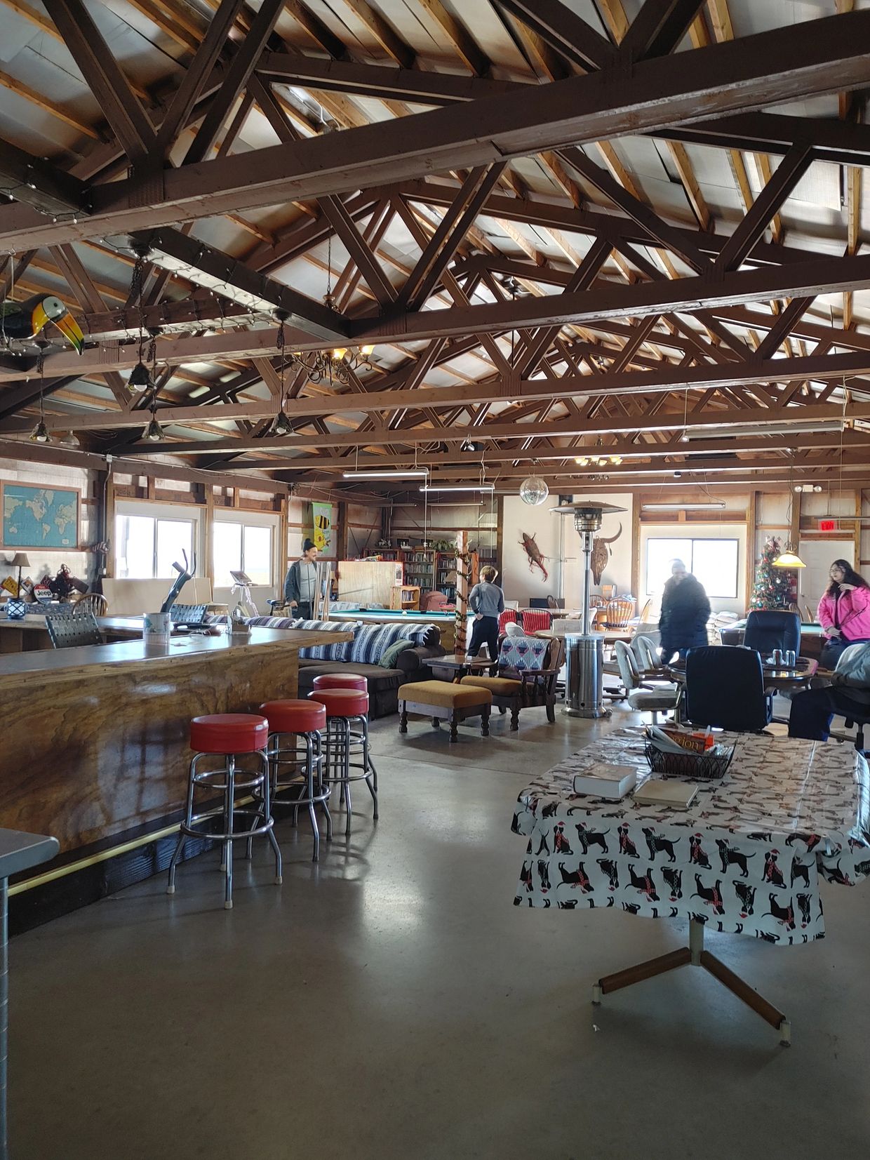 The Clubhouse at the Desert Oasis RV Park and Campground