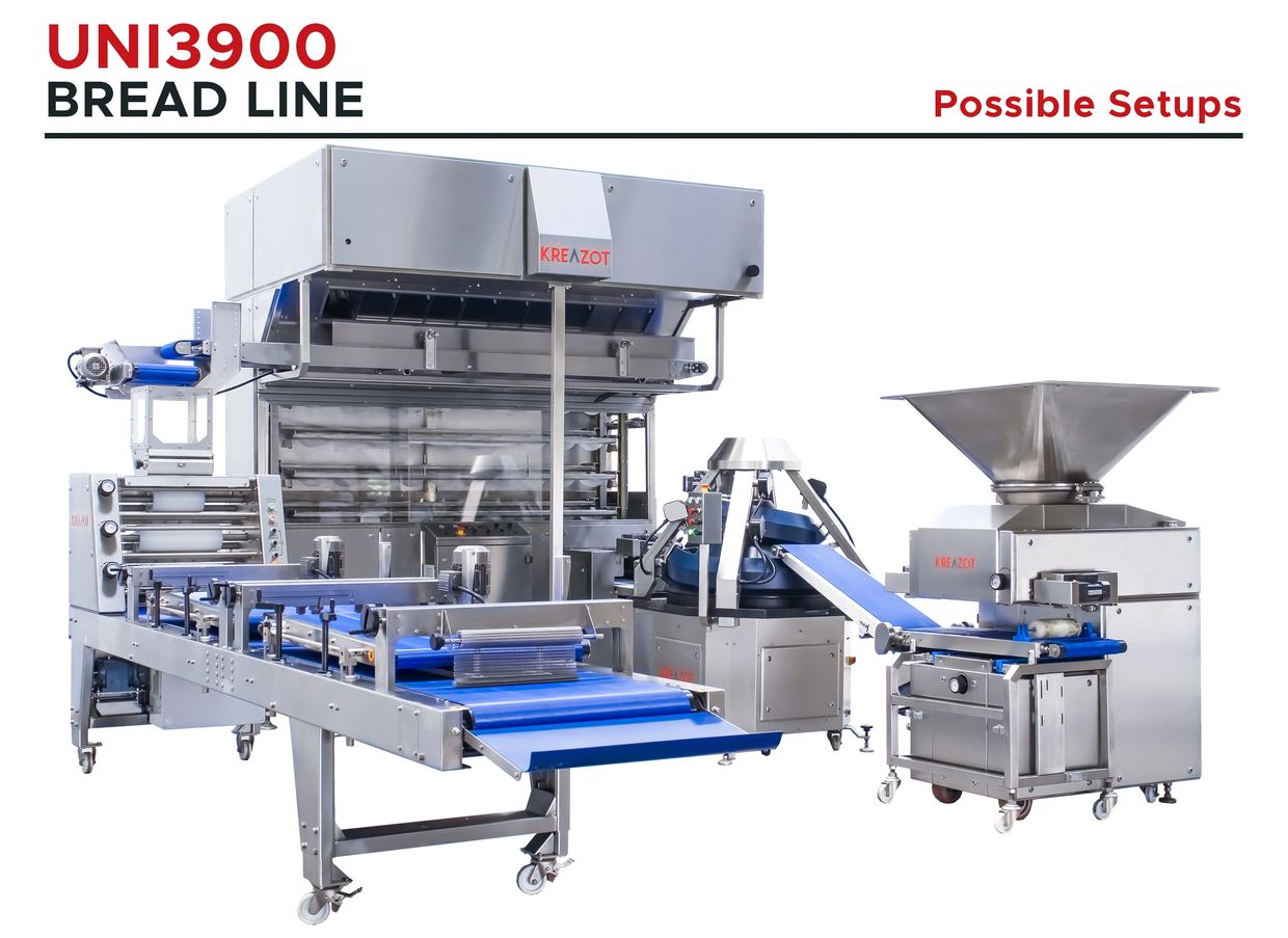 Industrial Bakery Equipment, toast bread line, tin bread line, made turkey, bread machine