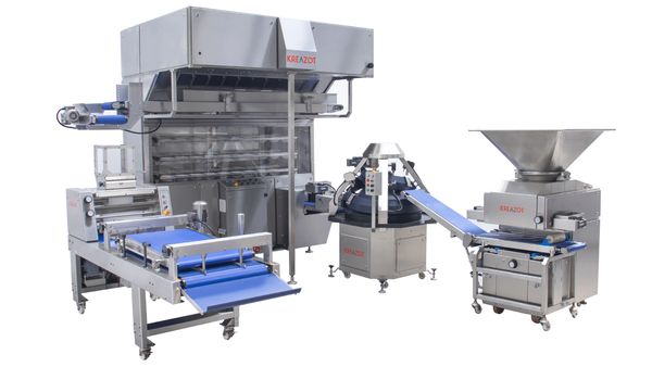 Хлебопекарное оборудование, хлебопекарные технологии, тестоформовочная машина, хлебопекарная линия, 