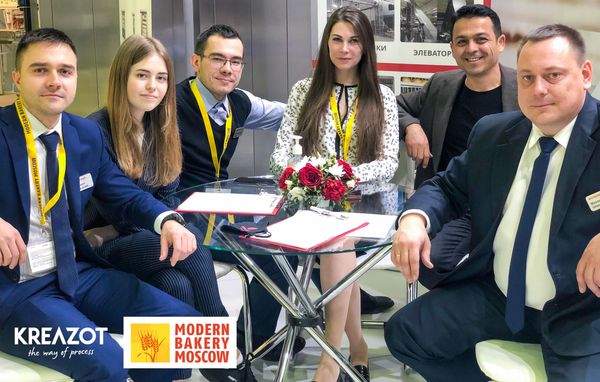 modern bakery moscow 2021, kreazot, bakery machine, bread machine, dough machine, bread bakery