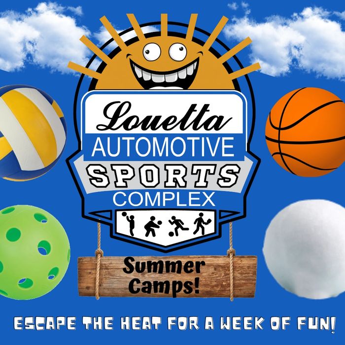 summer camp, sports, Louetta automotive sports complex