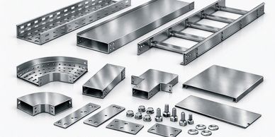 Cable Trays (Perforated, Solid, Ladder Type)