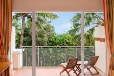 Luxury room balcony