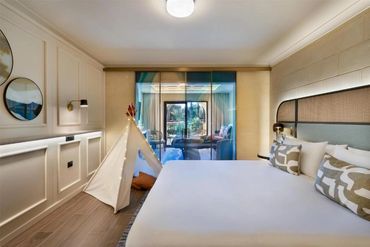 Luxury hotel family room