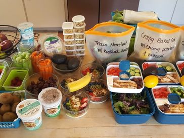 meal prep, breakfast meal prep, lunch meal prep, DIY dinner kits