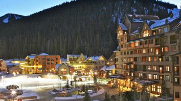 The Winter Park Base of the mountain