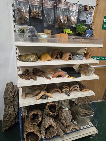 Some of our decor, bowls and hides