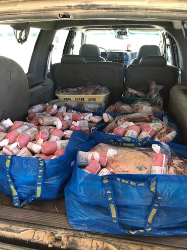 freezer beef hamburger meat steaks roasts