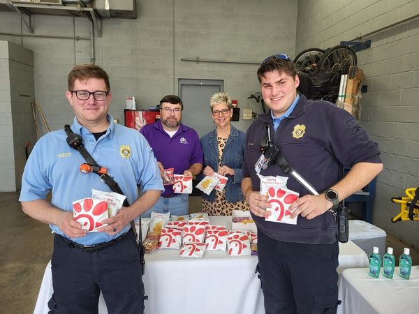 EMS week recognition; Elks Lodge donates lunch to first responders all week