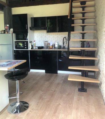 cuisine partagée équipée en coliving